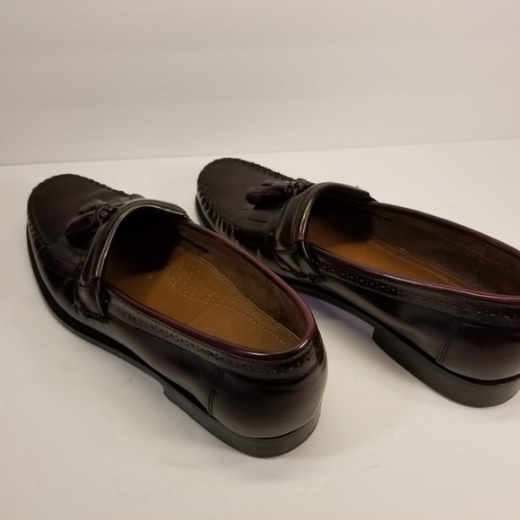 EUC. Bass Jeremy Tassel Loafers Burgundy. 10M main image 8
